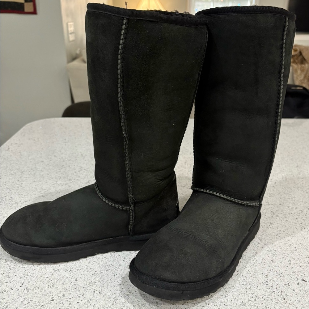 Black Tall UGG Women’s Boots. Size 7